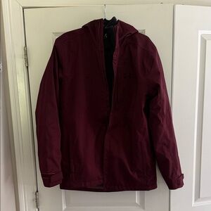 Under Armour Men's Deep Burgundy Jacket (Fleece Lined)